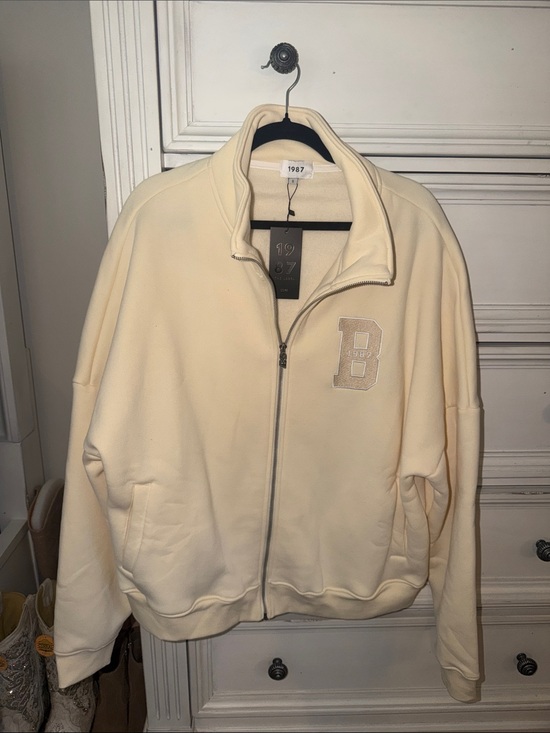 1987 Other - Shop 1987 Brand Boston Light Yellow Zip-Front Women’s Jacket